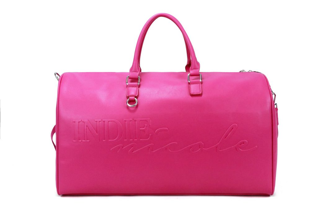 Pink Signature Travel Bag